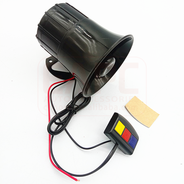 TZ-415-3 CAR Horn 12V Horn 30W 3 Tone Reverse Siren PA System Truck Car Alarm Back Buzzer