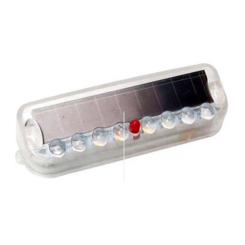 Solar Led Car Burglar Alarm 10 Leds Anti-theft Warning Light Vibration Light Sensor Motorcycle Anti-collision Flashing Light
