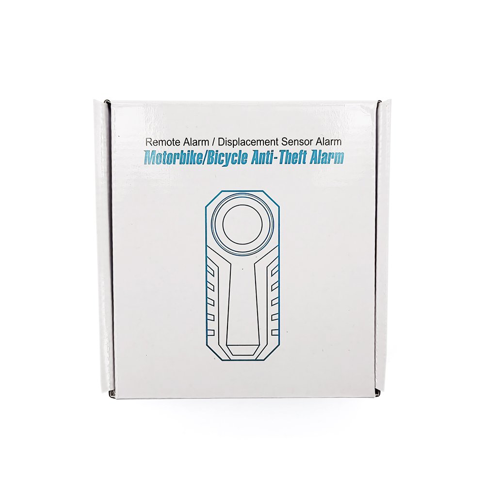 113dB Wireless Waterproof Security Cycling Bike Alarm Anti-Theft Vibration Sensor With Remote for Door and Motorcycle/Bicycle