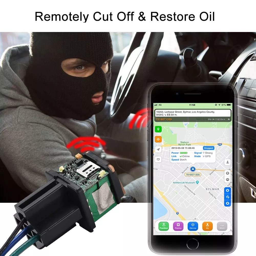 2022 New Updated Version Spy Hidden ST-907 Sinotrack GPS Fleet Tracking System