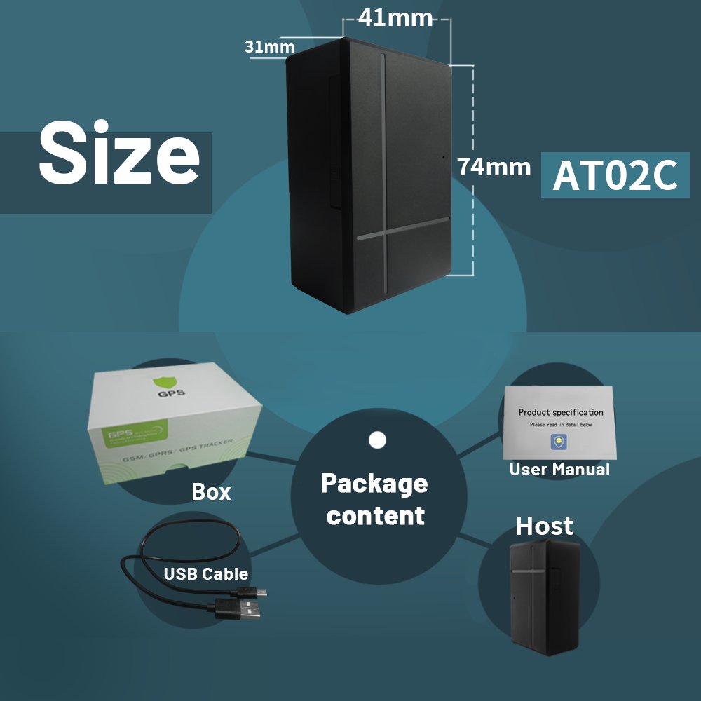 Built-in Magnet Long Standby Time Portable Location tracker GPS Tracking Devices Mobile Track Imei Number