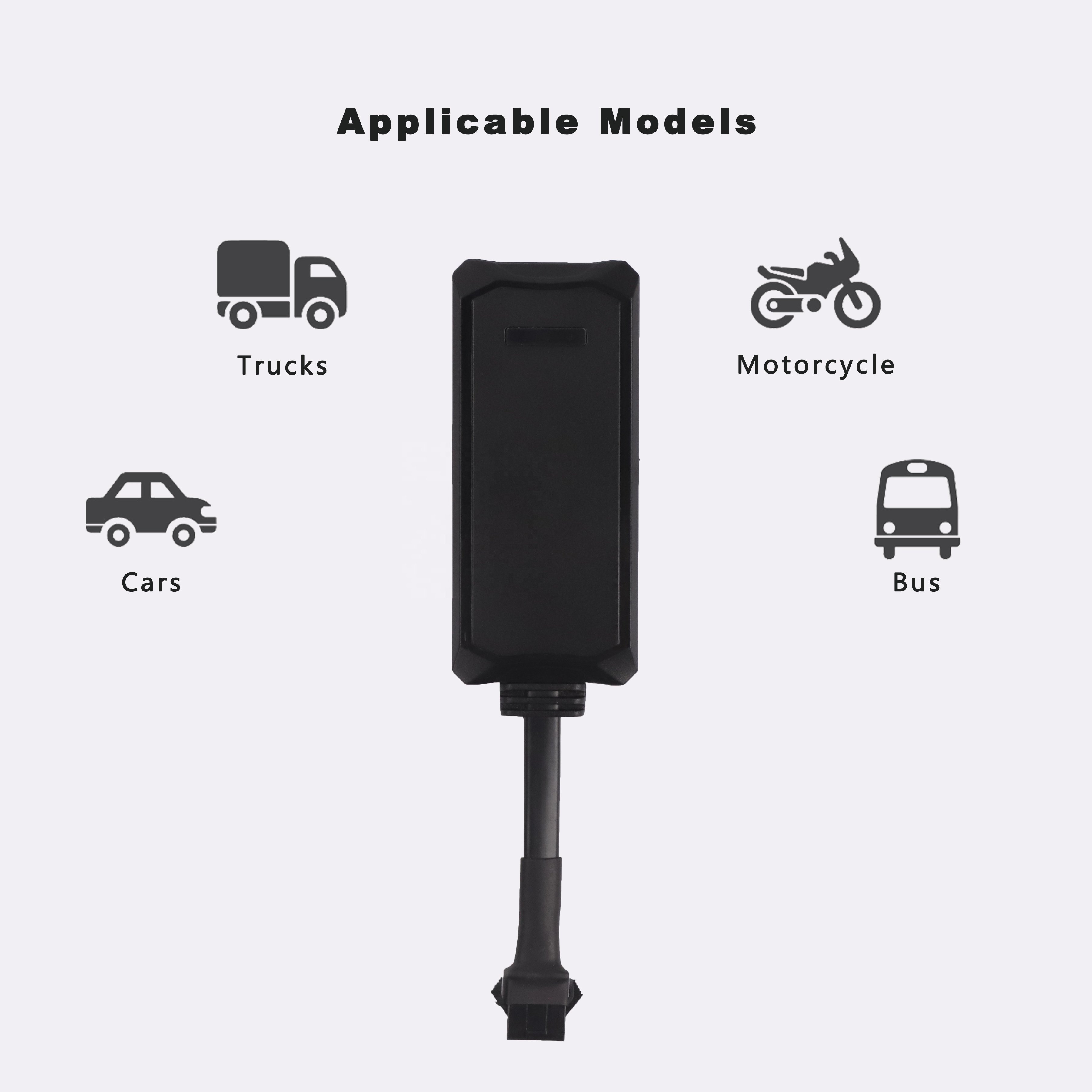 HST-G02 2G GPS Tracker Auto Fleet Manament Android Operating System Vehicle Tracking Device Truck Motorcycle Car Audi 1-Year
