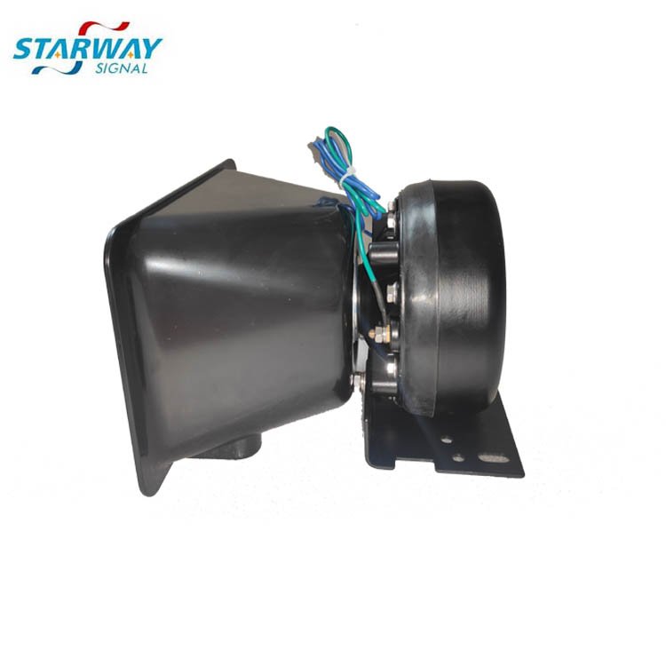 Starway 100W Emergency Warning Car Alarm Siren Horn Speaker Slim Electronic Siren Horn Speaker for Sale