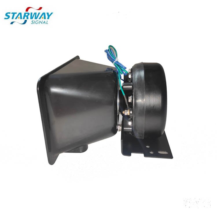 Starway 100W Emergency Warning Car Alarm Siren Horn Speaker Slim Electronic Siren Horn Speaker for Sale
