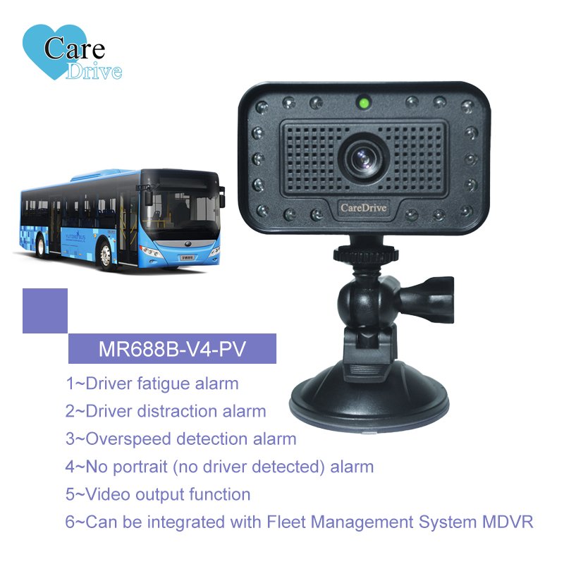 CareDrive Car Drivers Anti Sleep Alert Car Sensor Driver Sleep Driver Fatigue Monitor System with Recording