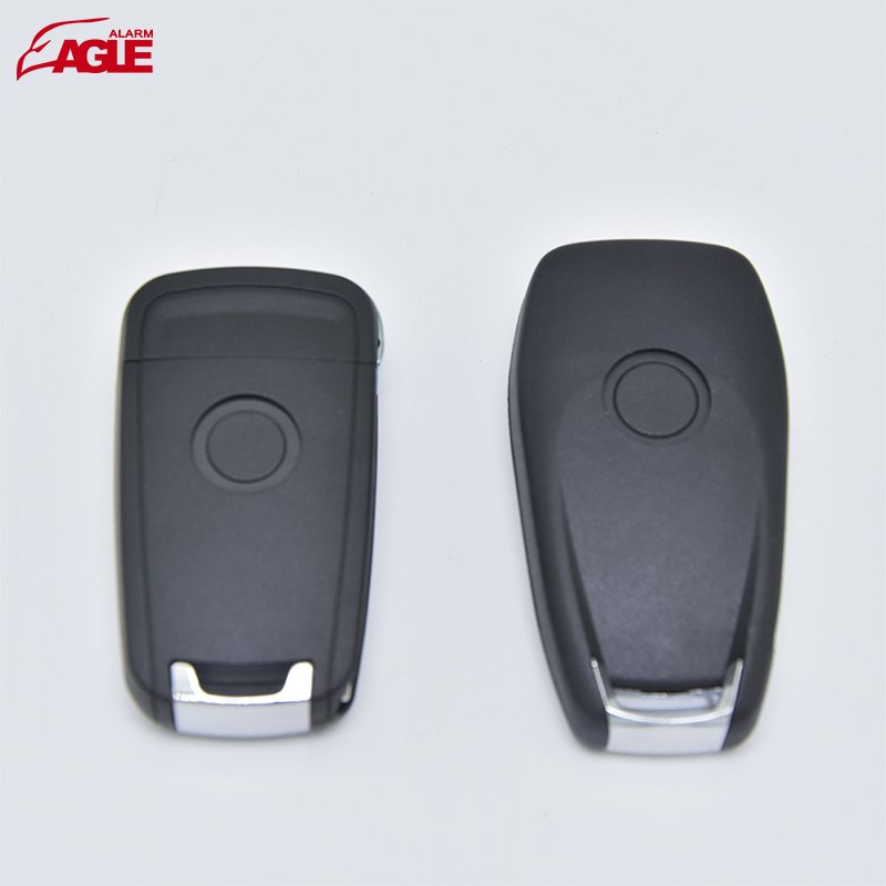 2024 Newest 4 Buttons Flip Remote Key 433mhz C-hevrolet Remote Car Key for Car Alarm