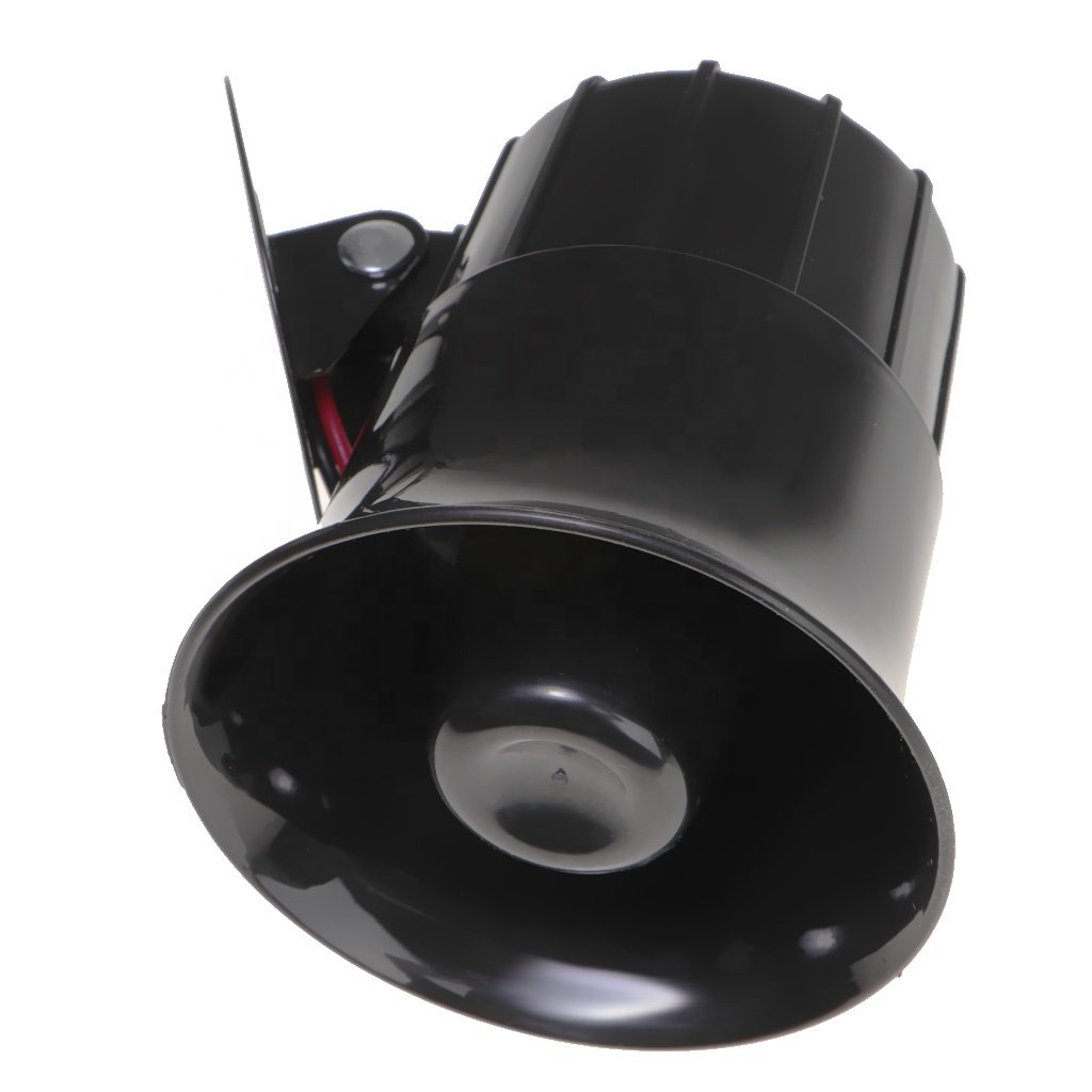 Alarm Siren Horn Outdoor With Bracket for Home Security Protection System Alarm Systems DC 12V Loudly Sound Siren