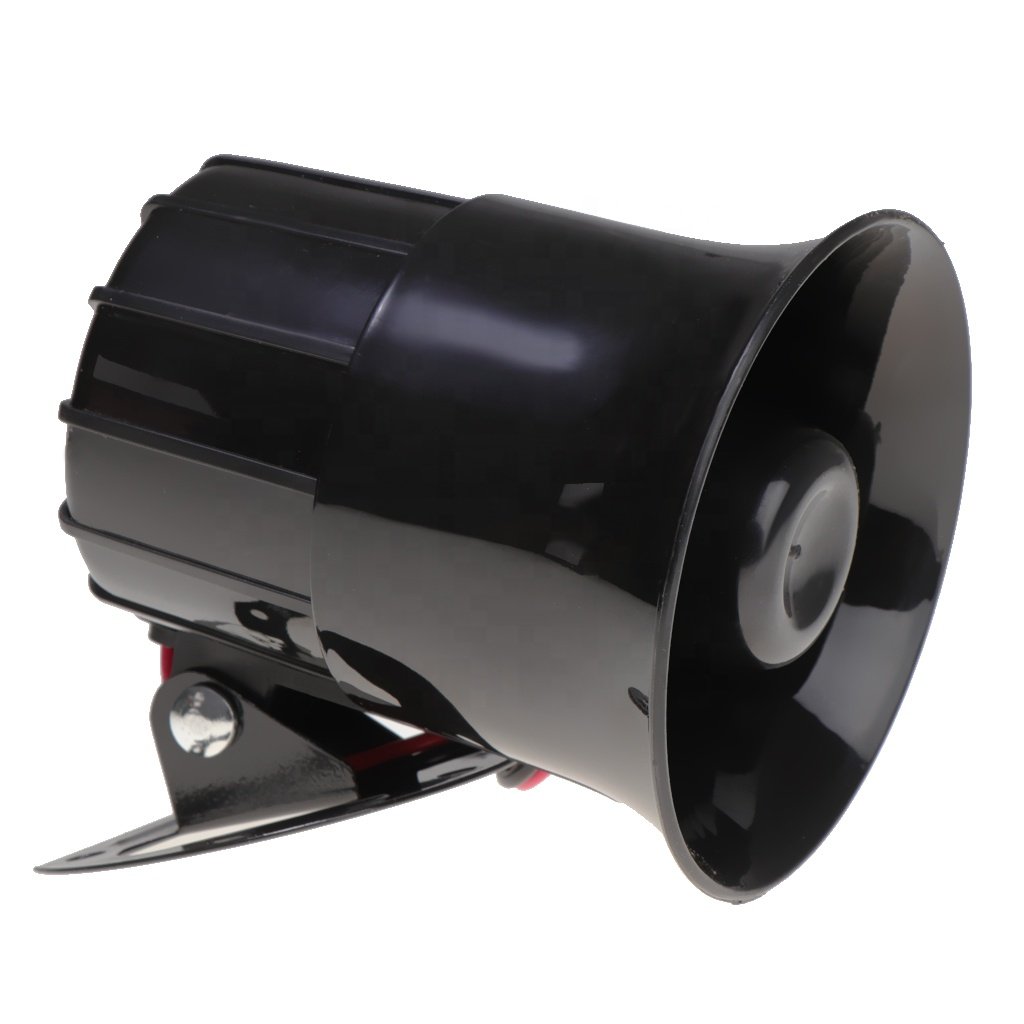 Alarm Siren Horn Outdoor With Bracket for Home Security Protection System Alarm Systems DC 12V Loudly Sound Siren