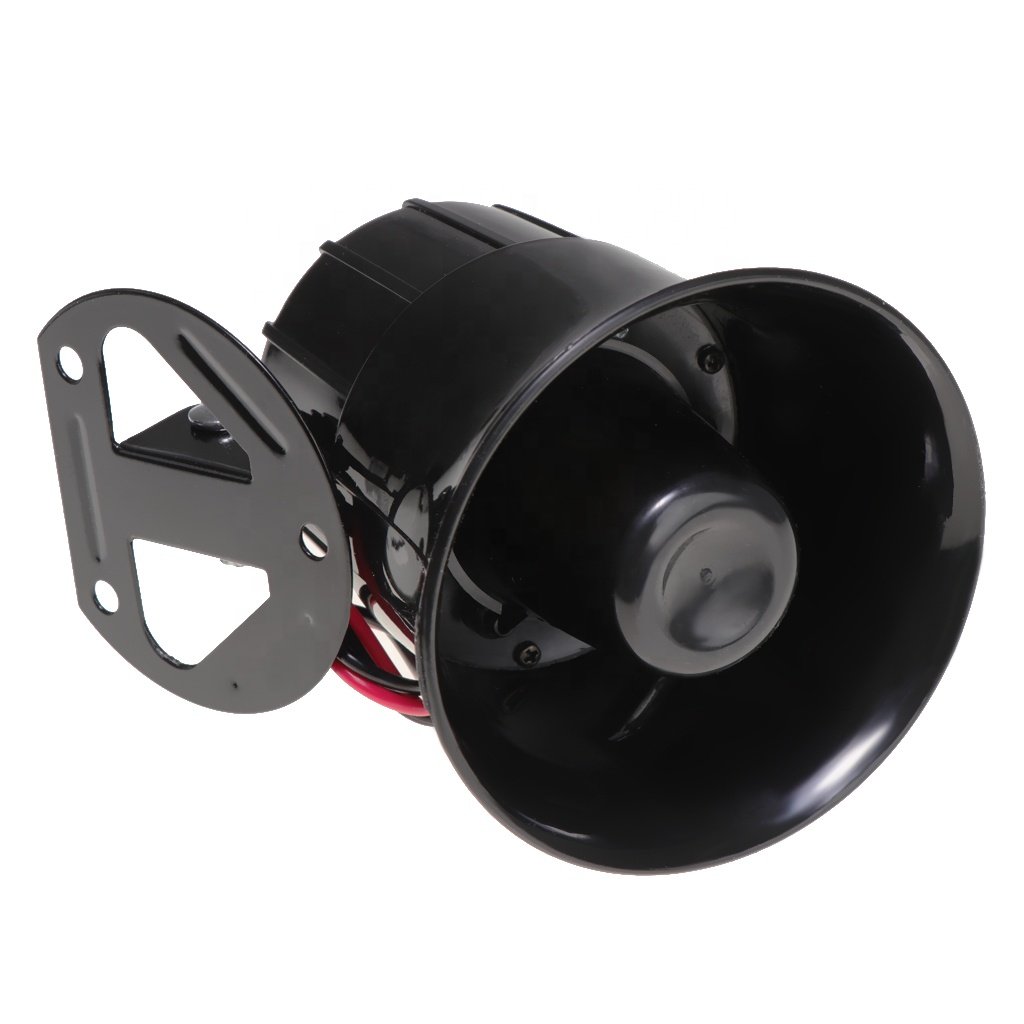 Alarm Siren Horn Outdoor With Bracket for Home Security Protection System Alarm Systems DC 12V Loudly Sound Siren