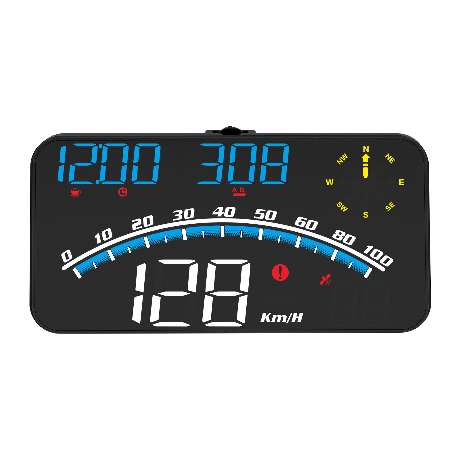 Hot Selling HUD Automotive Universal Head-up Display GPS Speeding Alarm Navigation Positioning Car Display Screen