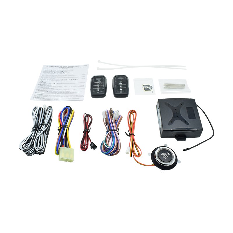 Autostart Car Start Stop Button Engine System Push Button Keyless Entry System 12v Car Alarm System