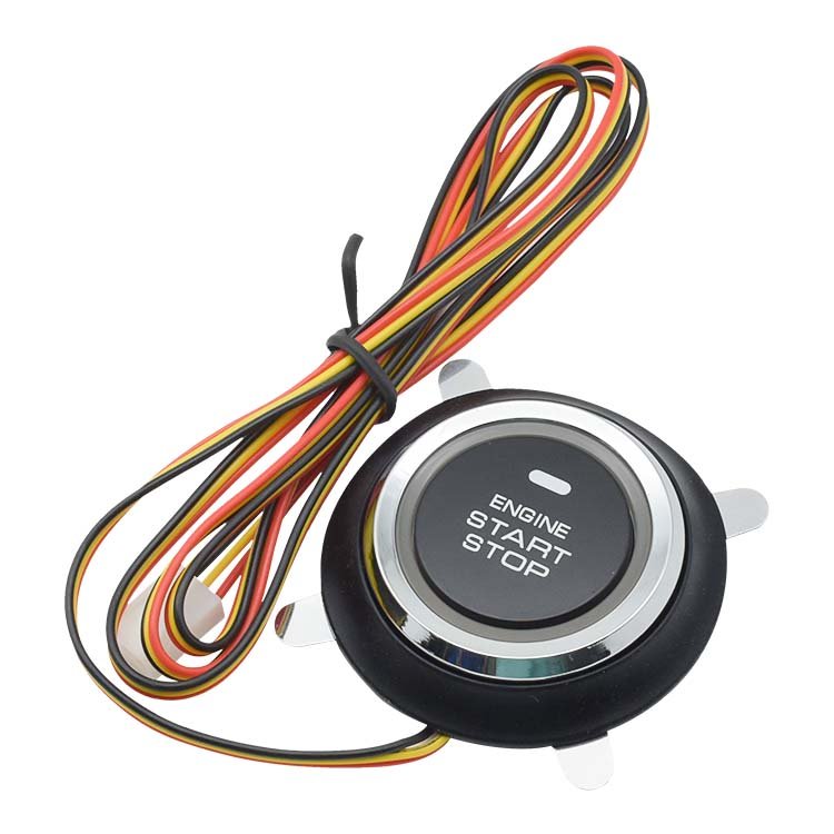 Autostart Car Start Stop Button Engine System Push Button Keyless Entry System 12v Car Alarm System