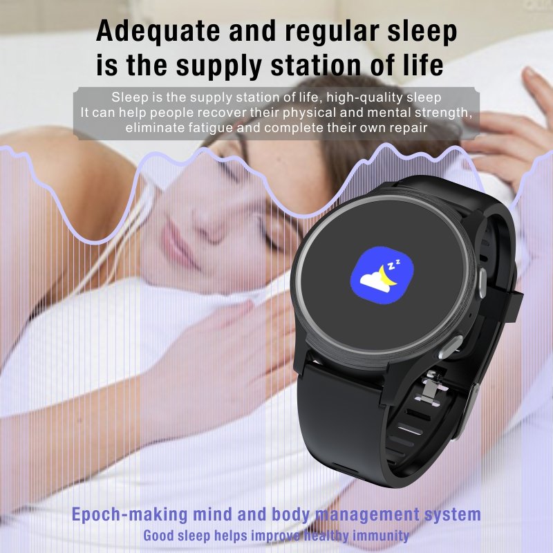 4G Lte Man Smart Watch SOS Alarm WiFi Location with Free APP Tracking Heart Rate Monitor Wristband Gps Tracker