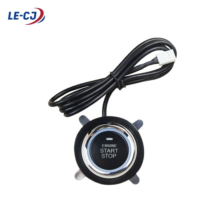 LE-CJ Newest Custom Sensor Anti Theft High Tech Engine Starter Remote Start Security System One Way Car Alarm