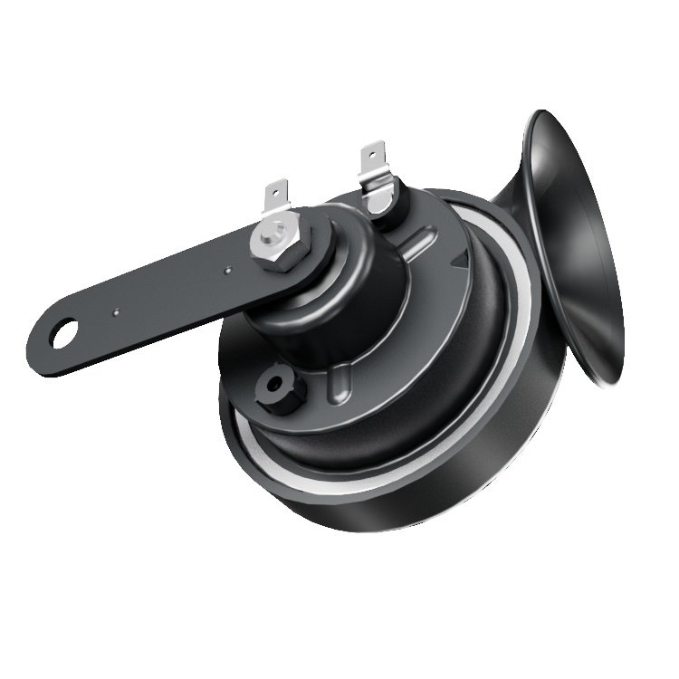 Wholesale 12V Car Snail Horn Super Loud Hot Electric Auto Horn Condition Aluminum Material New Black Auto Parts Long Life
