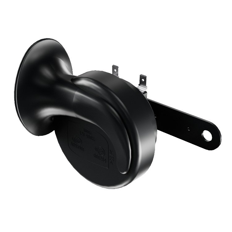 Wholesale 12V Car Snail Horn Super Loud Hot Electric Auto Horn Condition Aluminum Material New Black Auto Parts Long Life