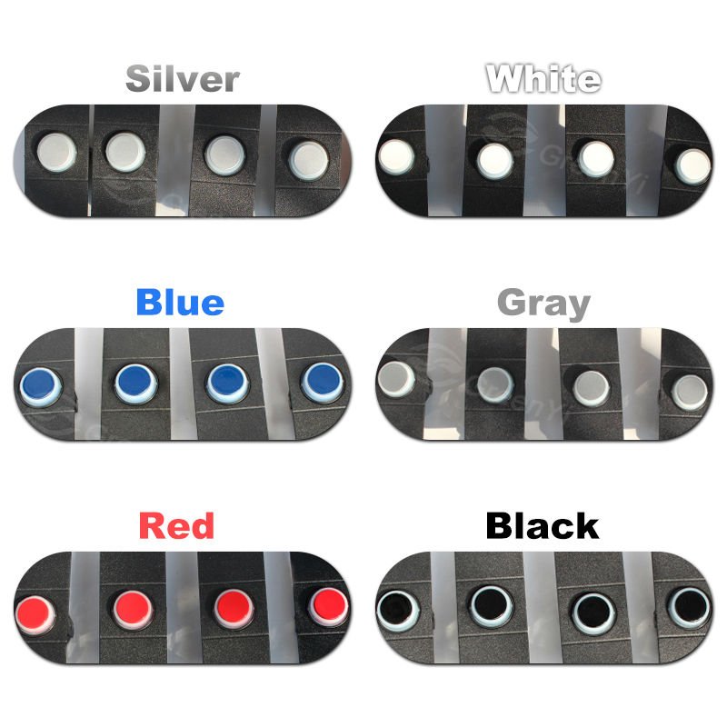 GreenYi LED Display Car Vehicle Reverse Backup Radar System with 4PCS 16MM Flat Parking Sensors 12V for All Cars
