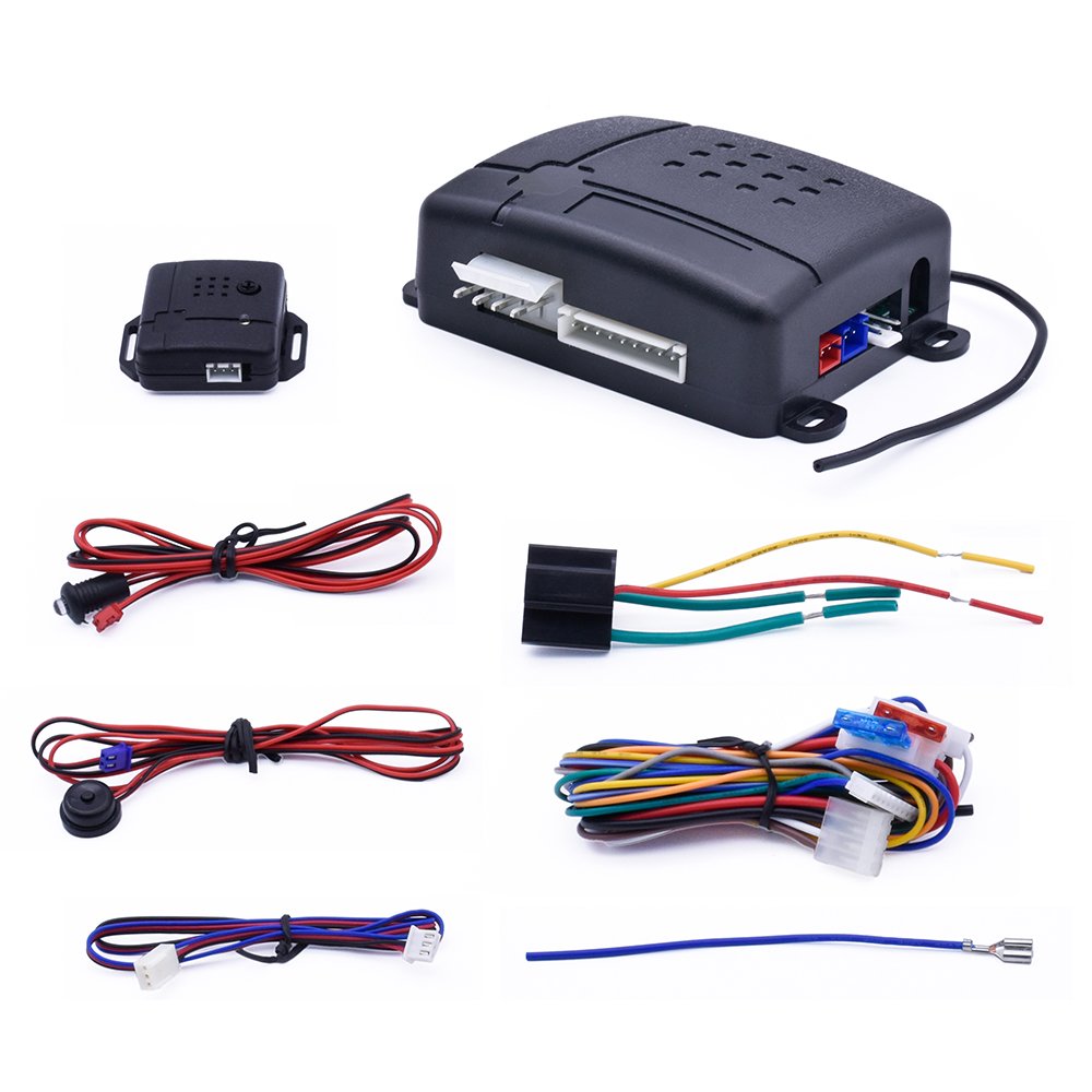 Universal and Popular Fixed Code 370Mhz Car Alarm System for Genius Nemesis Car Security Alarm System