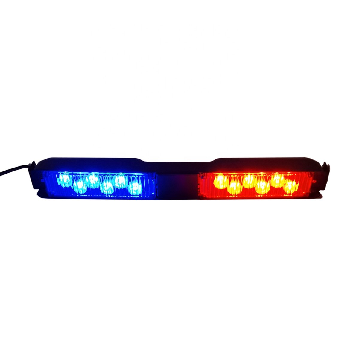 1W Windshield Dash Emergency Strobe Lights Roof / Dash/ Windshield Car Interior Lights Warning Strobe Visor Light for Vehicle