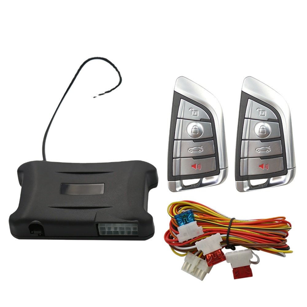 NTO Universal Remote Central Kit Auto Door Lock Locking Keyless Entry System 2 Remote Controller Car Alarm Systems
