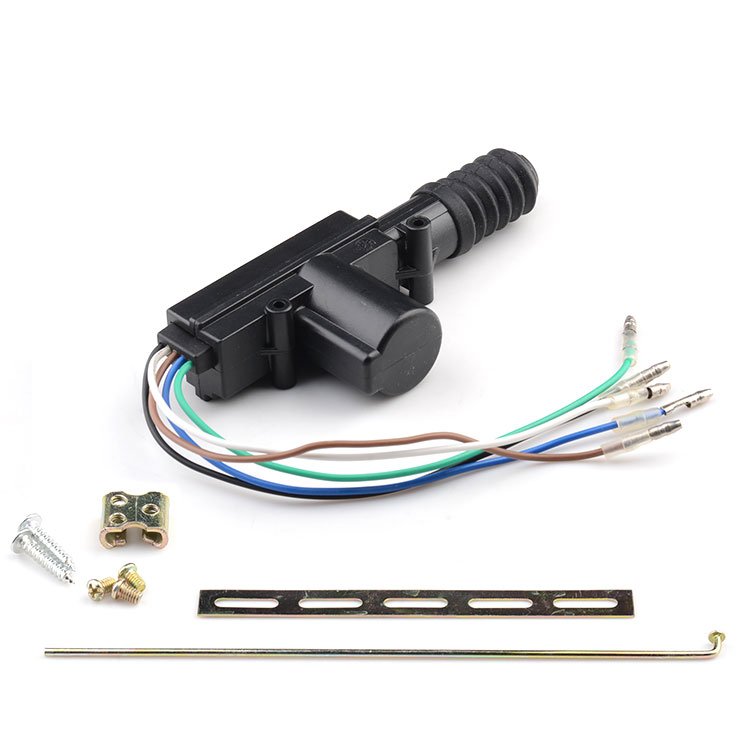 Factory 5 Wires 360 Degree Central Locking System 4.5kgs-7kgs Car Door Lock Actuator Central Locking System Kit