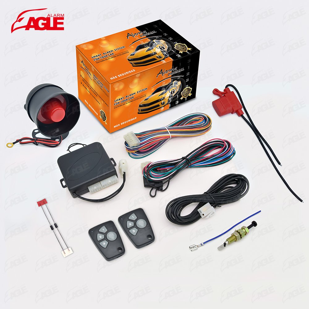 Anti Theft Remote Control One Way Car Alarm System Universal Alarma Control Auto Chevrolet