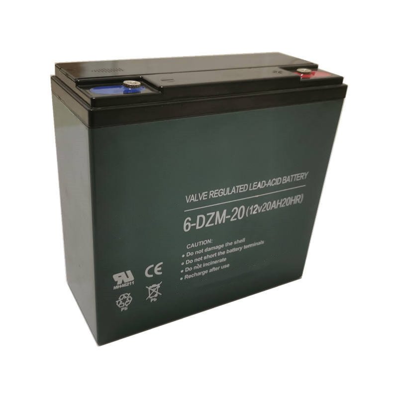 12v 12ah Lead Acid Battery for Ev 2 Three Wheel Tricycle 28/26Ah 12v20 6-DZM-20 E Bike Battery 72v