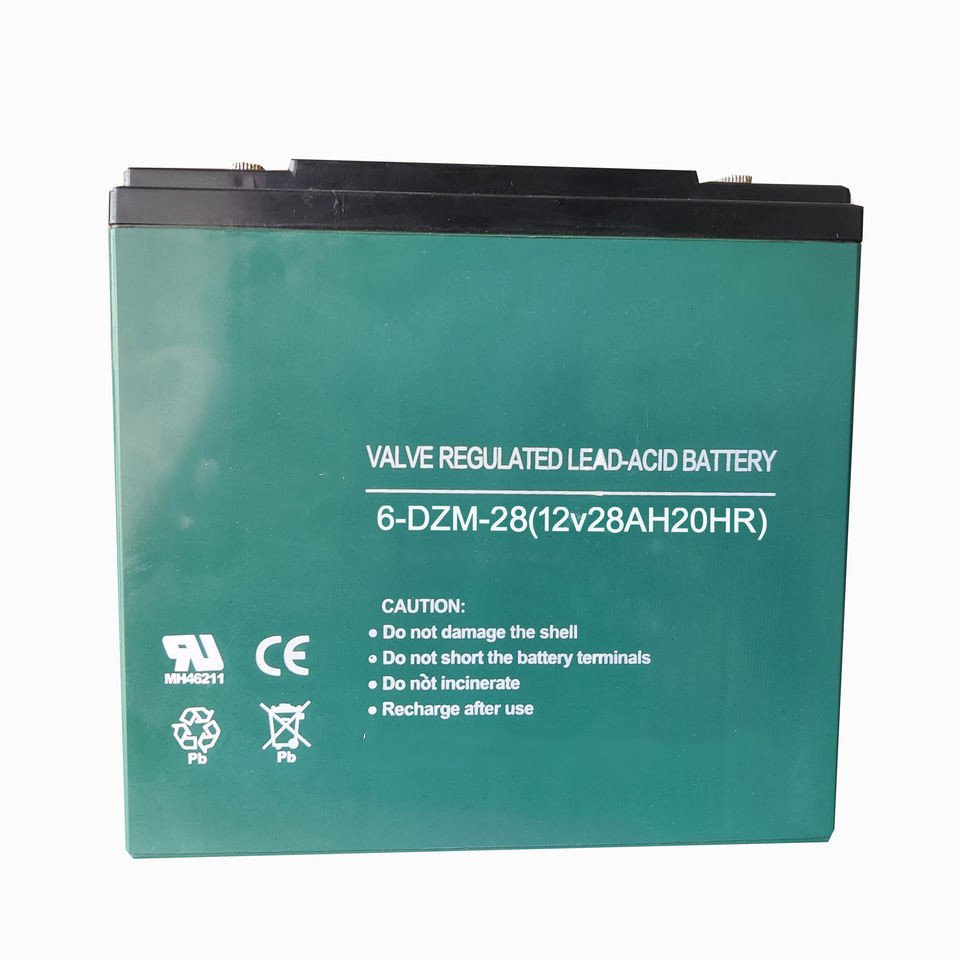 12v 12ah Lead Acid Battery for Ev 2 Three Wheel Tricycle 28/26Ah 12v20 6-DZM-20 E Bike Battery 72v
