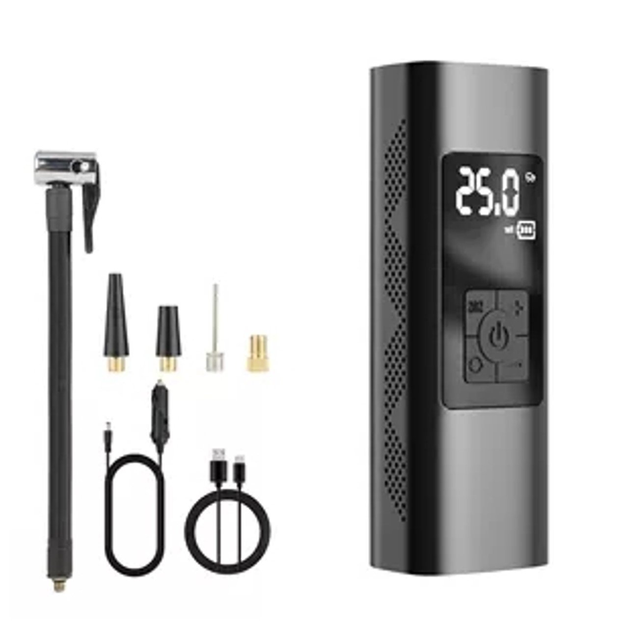 Plastic Heavy Duty Electric Portable Tyre Inflator Mini Dc 12v Cordless Car Automatic Tire Inflator Air Compressor Pump