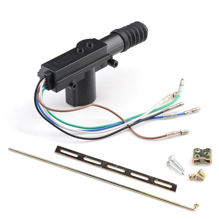 DC 12V Car Central Locking System 5 Wires Power Motor Car Door Lock Actuator