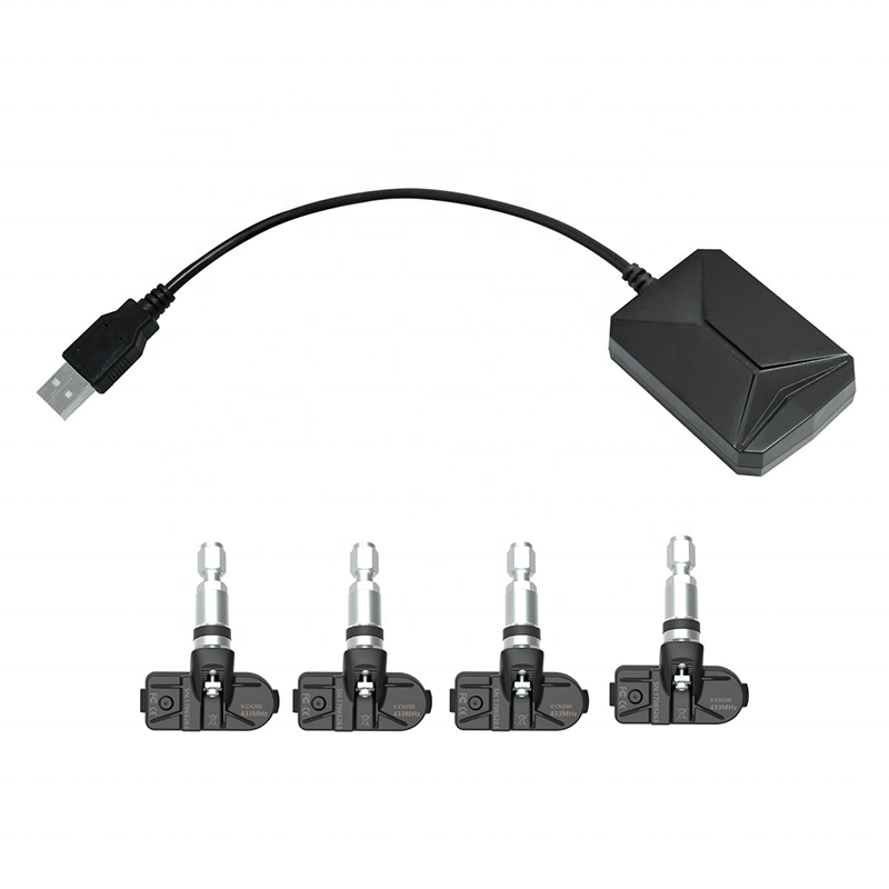 USB TPMS Tire Pressure Monitoring System Android TPMS Spare Tyre Internal External Sensor for Car