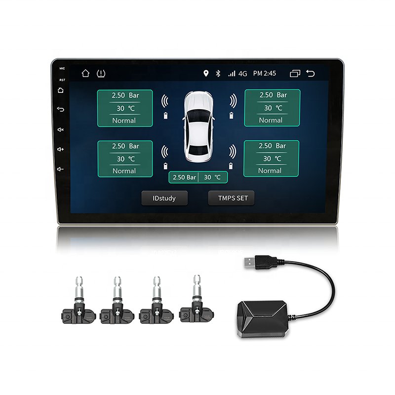USB TPMS Tire Pressure Monitoring System Android TPMS Spare Tyre Internal External Sensor for Car