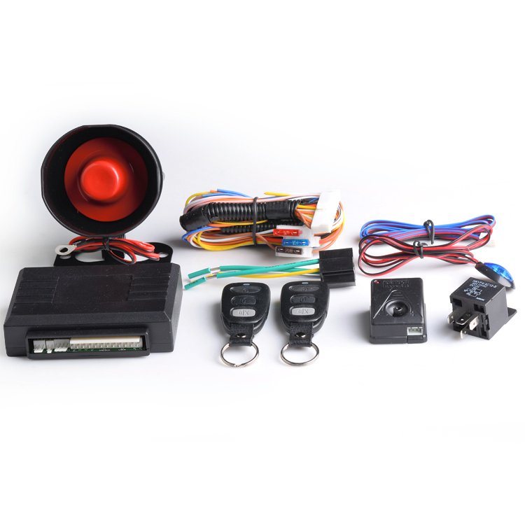 One Way Smart Car Alarm Anti-Hijacking Remote Control Car Alarm Universal Car Security Alarm System