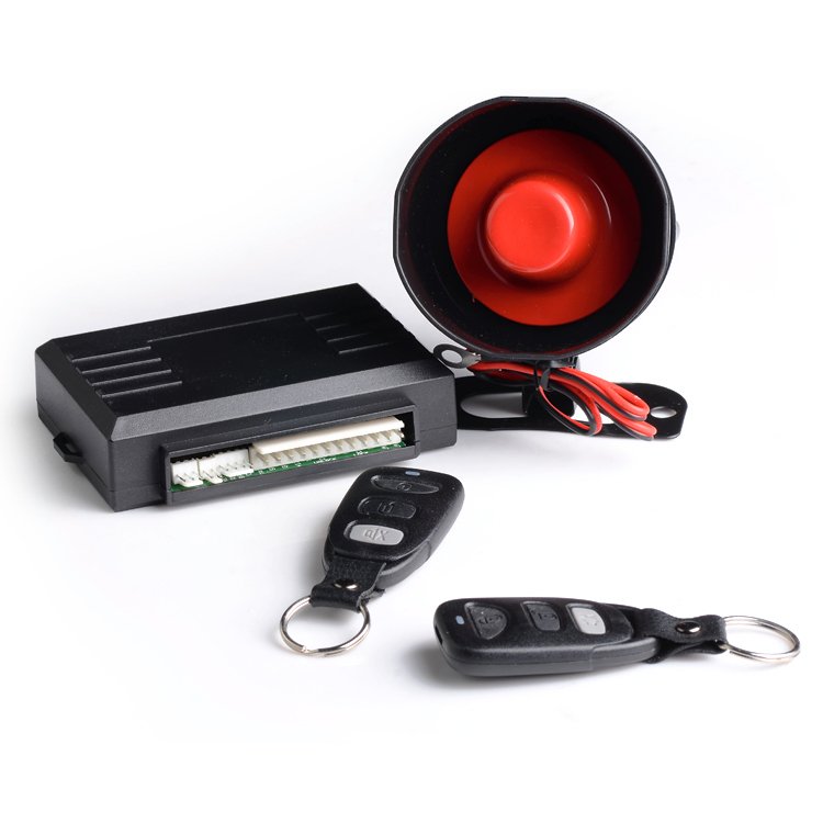 One Way Smart Car Alarm Anti-Hijacking Remote Control Car Alarm Universal Car Security Alarm System