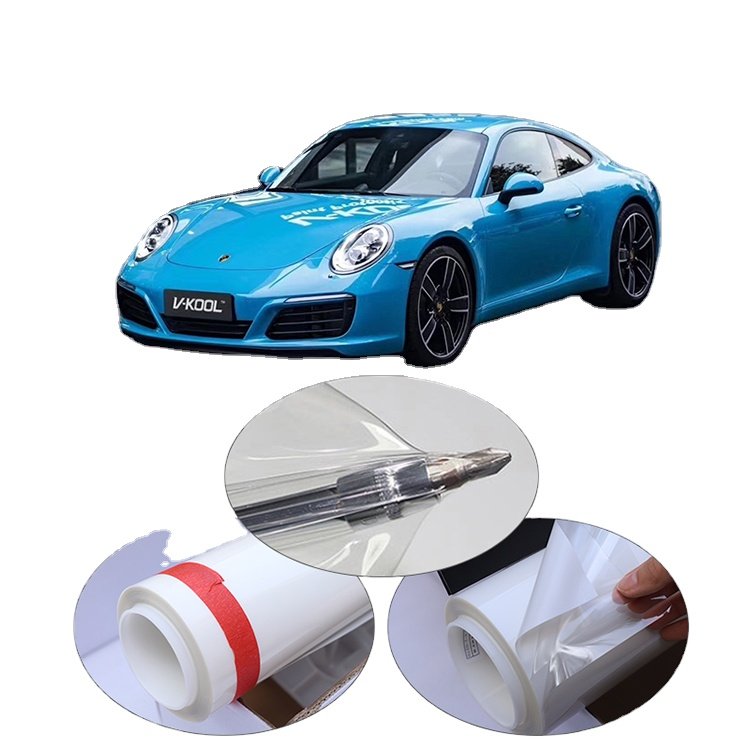 Self Healing Black TPU Car Protective Film PPF Car Paint Protection Film Car Protect Film Wrap Protect Stick 1.52m*15m