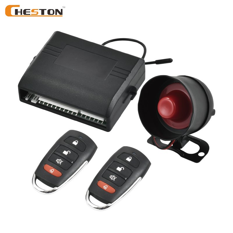 High Quality Window Control One Way Car Alarm System Emergency Override Car Alarm With Remote Control