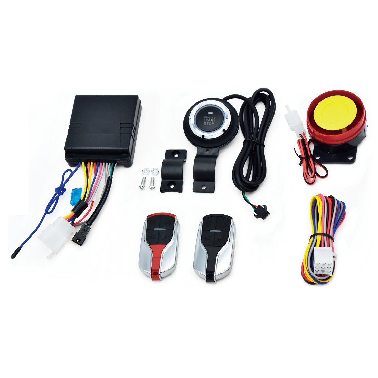Hot Sale Smart PKE Remote Engine Start Smart Anti Theft Lock Security Alarm for Motorcycle