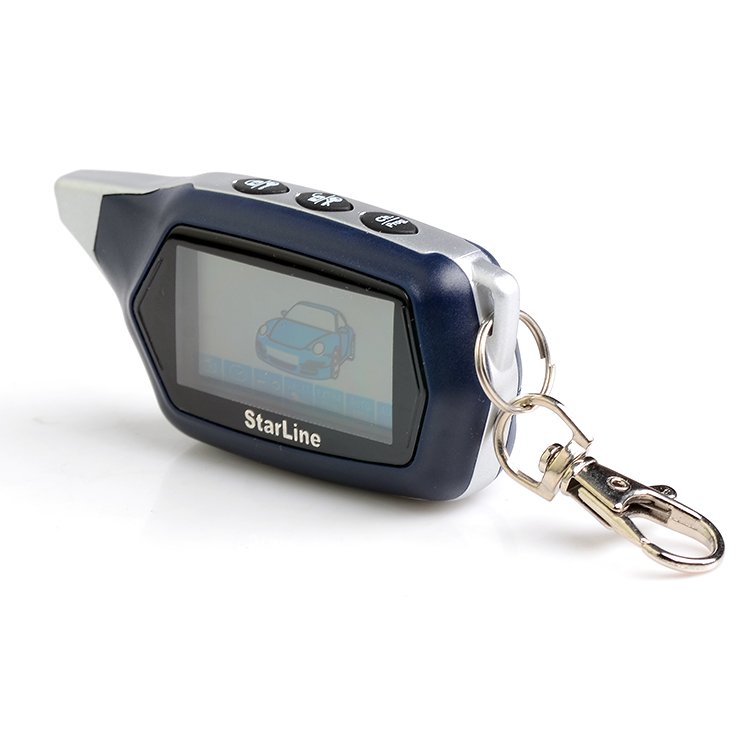 Starlionr C9 Two Way Car Alarm System DC12V Universal LCD Remote Control Car Alarm Security System