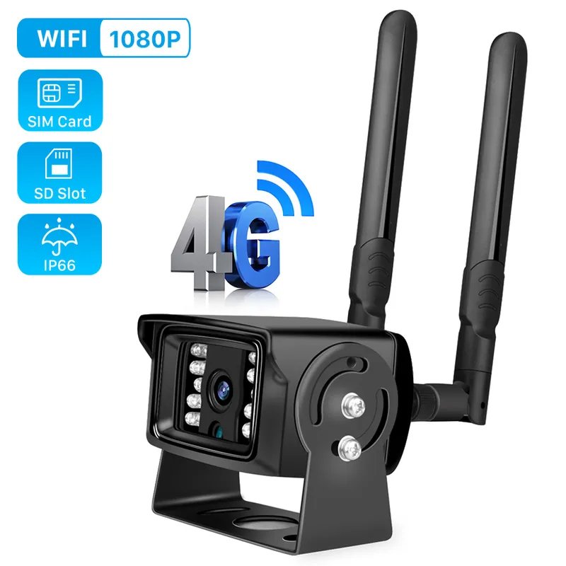 4G WIFI Vehicle Mobile Surveillance Camera CMOS Sensor Truck Camera Wireless IP Car Camera for Truck Bus