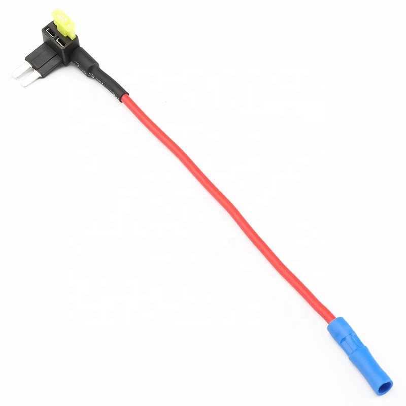 ATA Micro 2 Blade Style Double Slot Add a Circuit Fuse Tap Connector Adapter Inline Fuse Holder 32V DC Low Voltage for Marine