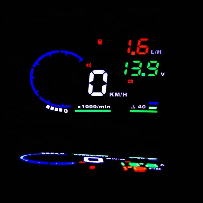 A8 HUD Car OBD2 Head up Display On-board Computer Speedometer Windshield Projector Diagnostic Tools