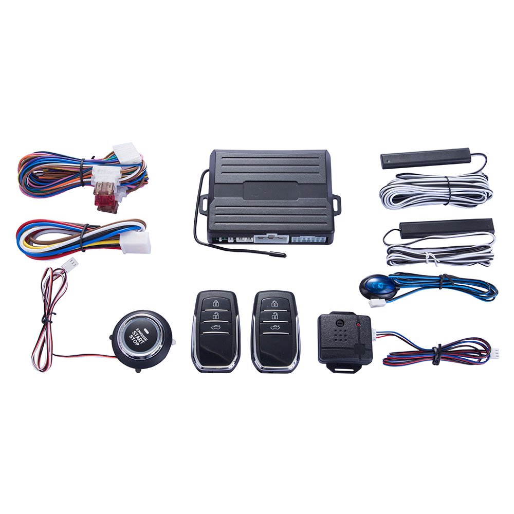 Wholesale Remote Starter Engine Push Start Button Stop Para Carro Passive Keyless Entry Universal Auto Ignition Device Car