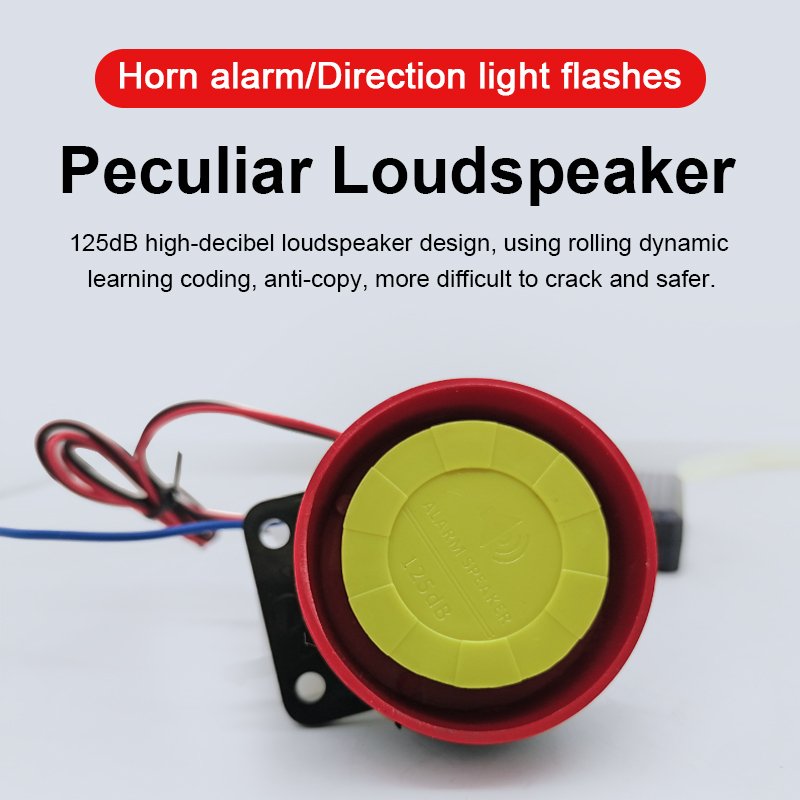 Wholesale Universal Motorcycle Alarm With Keyless Horn Sound Alarm Car Motorbike Safety System