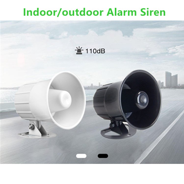 UV Proof ABS case 12V 20W Car Alarm Electronic Siren for Burglar Alarm
