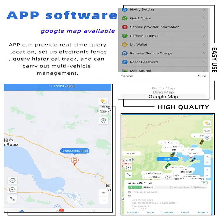 Factory Sales Keenchip Plug and Play 4g Vehicle Tracking System Car Alarm Gps tracker OBD