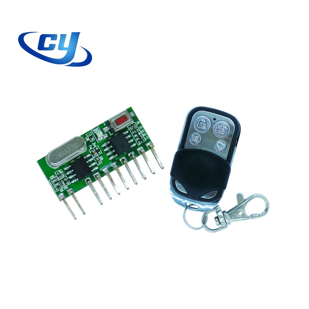 Cytx3004 Wireless RF Universal Car Alarm Remote Control Garage Door Decoding Receiver Set