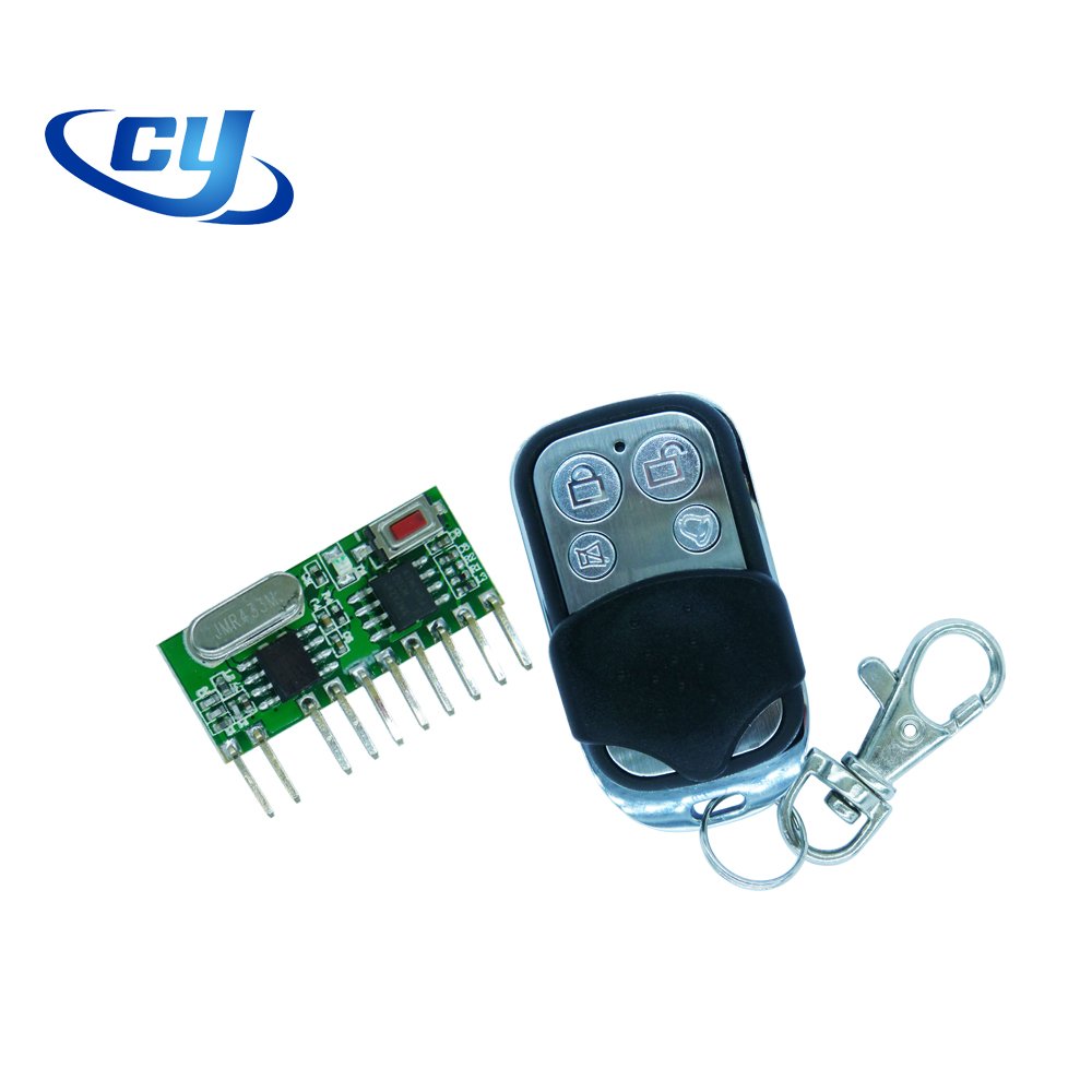 Cytx3004 Wireless RF Universal Car Alarm Remote Control Garage Door Decoding Receiver Set