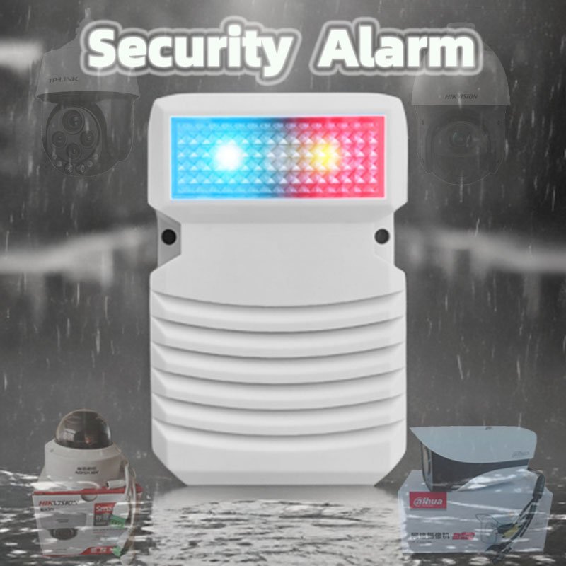 Outdoor Security Warning Horn Sound Alarm Horns Sirens Universal 12v Car Alarm Horn Speaker Microphone Factory Price Mini Audio