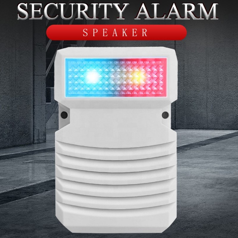 Outdoor Security Warning Horn Sound Alarm Horns Sirens Universal 12v Car Alarm Horn Speaker Microphone Factory Price Mini Audio