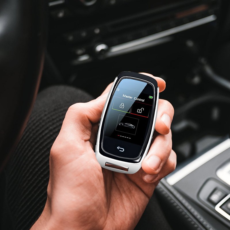 Universal Car Key for All Cars With Push Button Start Button Keyless PKE Proximity Car Smart Remote Control Key Lcd Display